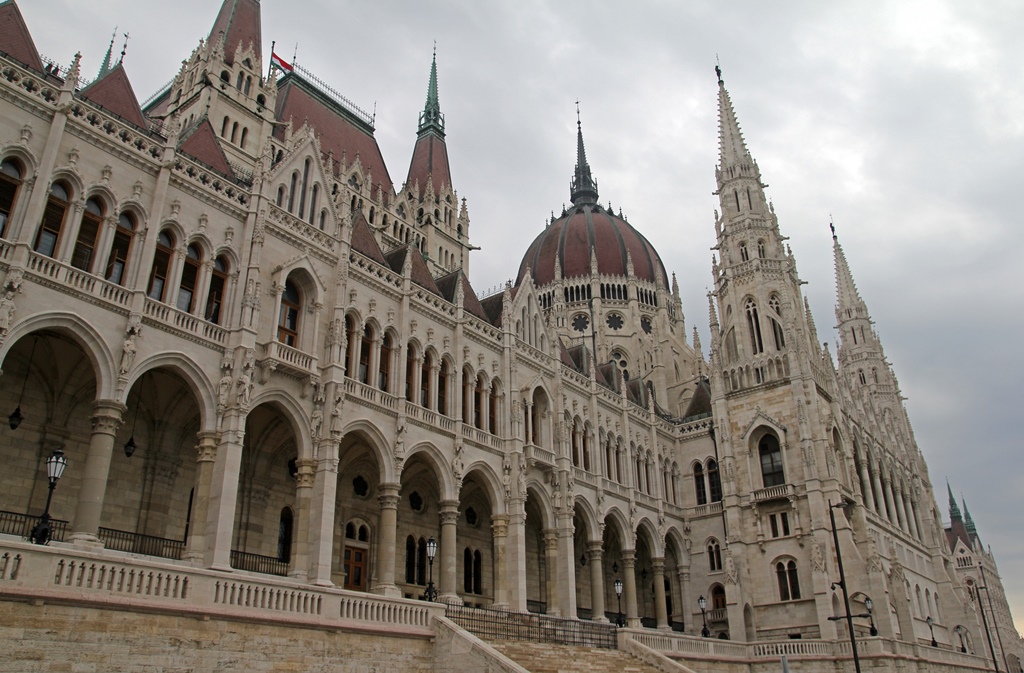 Danube Façade of Parliament Building